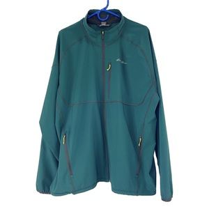 Eddie Bauer Full Zip Jacket Green
